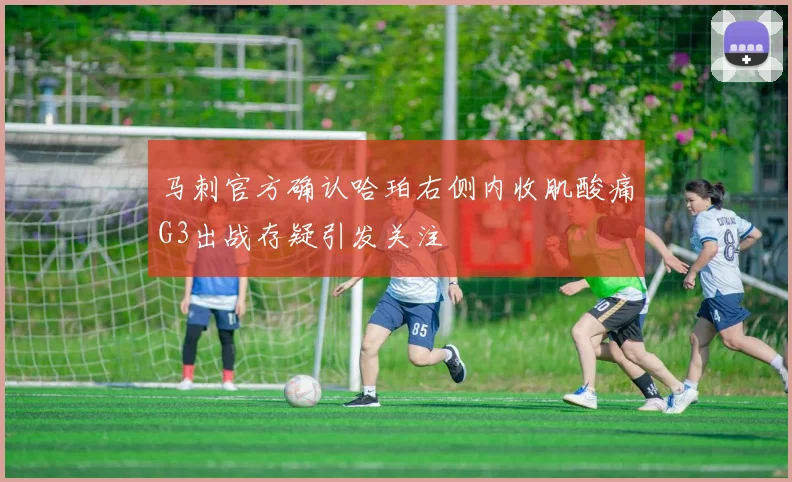 马刺官方确认哈珀右侧内收肌酸痛G3出战存疑引发关注